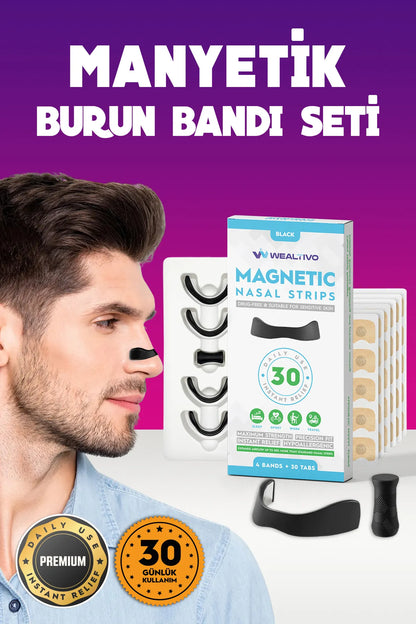 Mıknatıslı Premium Burun Bandı Seti
