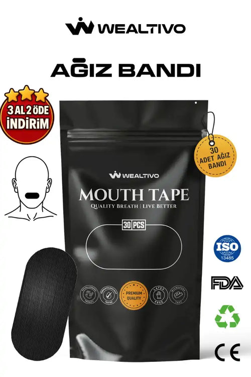 ağız kapma bandı uyku