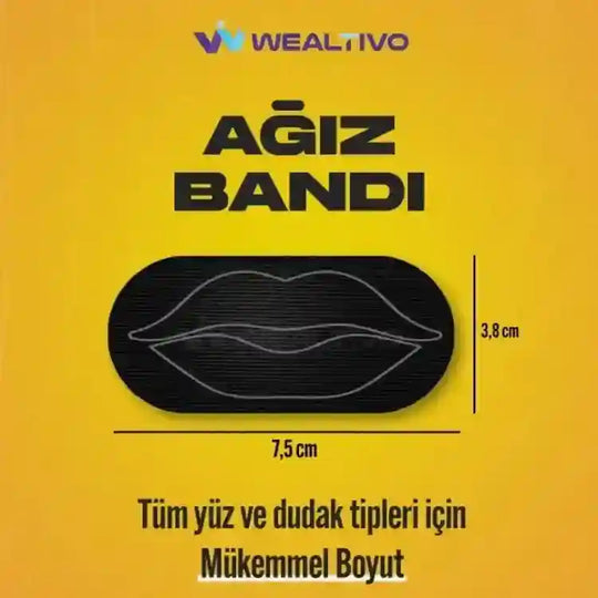 Premium Ağız Bandı 30 Adet